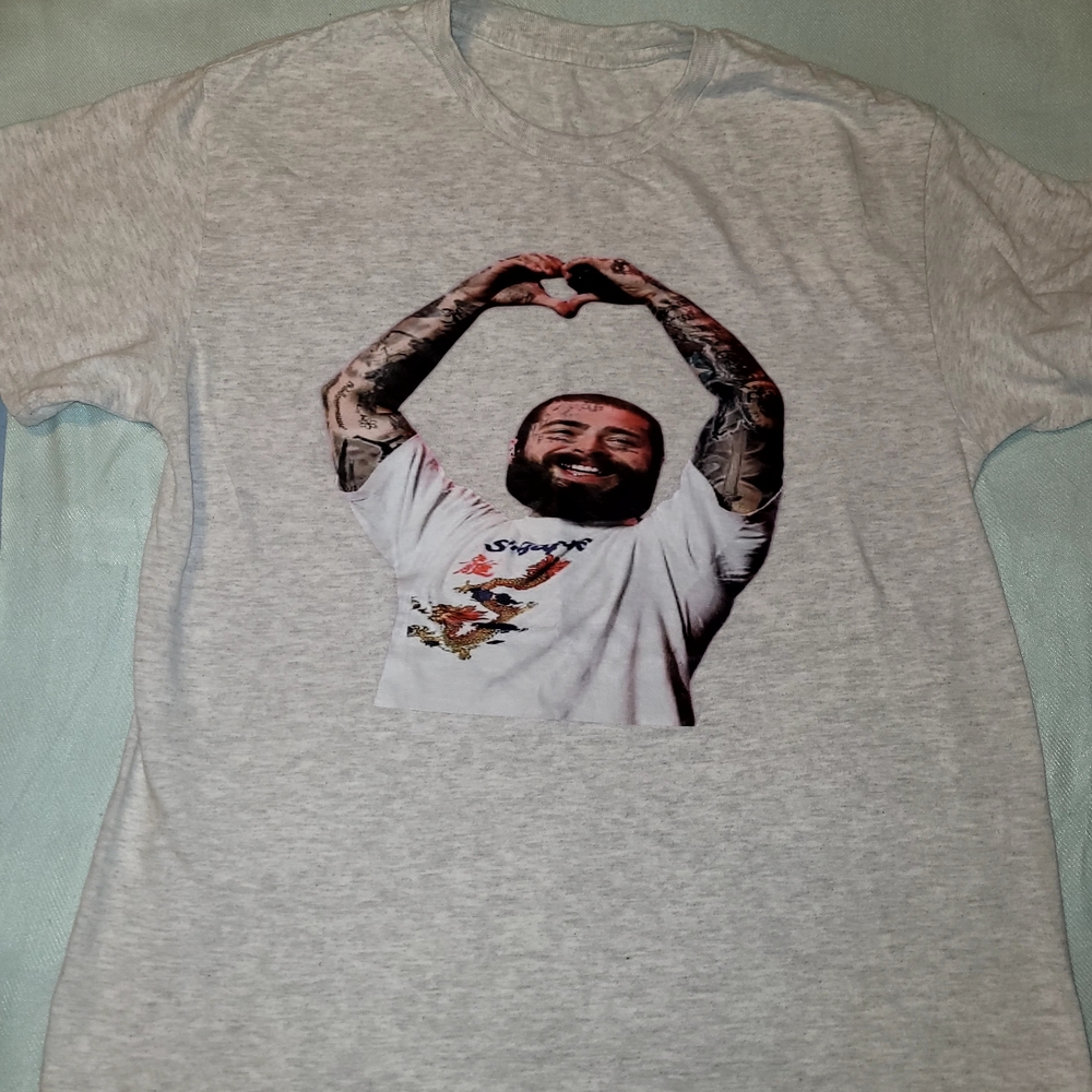 Gray Graphic Men's T-Shirt